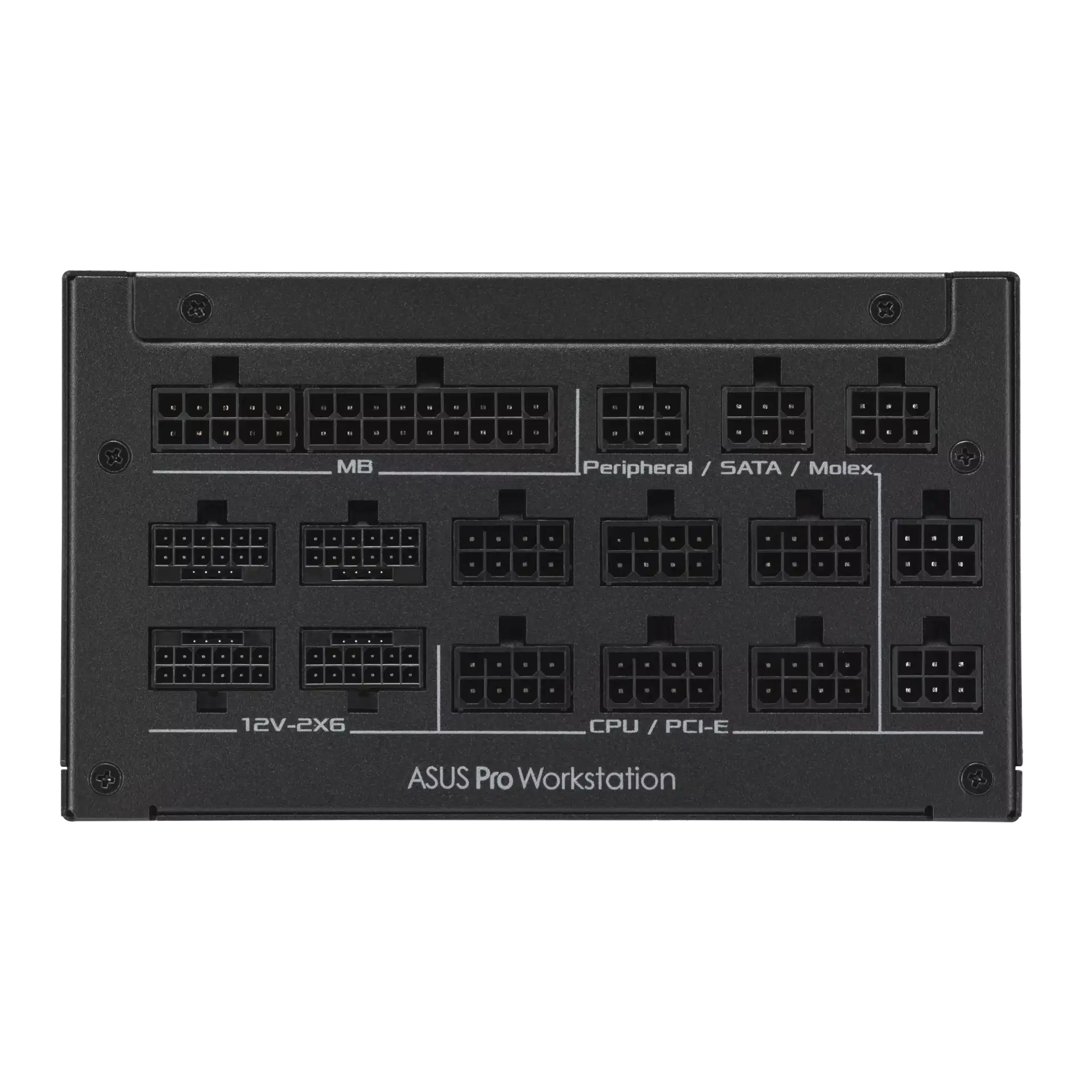 Asus ASUS Pro WS 3000W Platinum Power Supply PSU, Heavy-duty PSU, ATX 3.1 compatible, PCIe 5.1 ready, Dual-ball fan bearings, 80 PLUS Platinum certified, Supports up to 4x GeForce RTX 5090 Graphics Cards |  90YE00Z0-B0EA00 - thumbnail 4