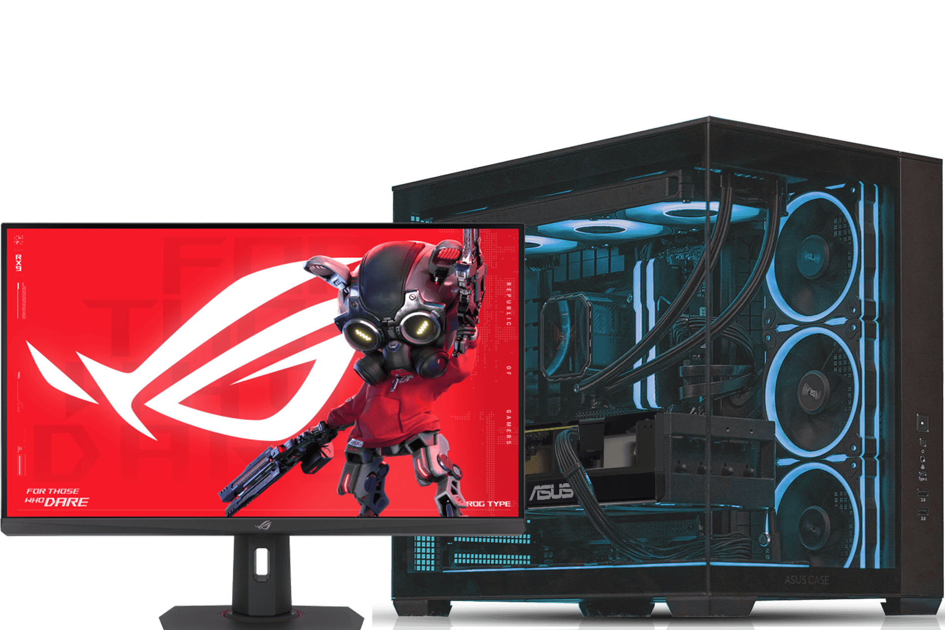 Nanotech Gaming PC & XG32UCG 32" 4K UHD Gaming Monitor, Intel Core i7-14700F 14th Gen, RTX 5060 Ti OC Edition 16GB GDDR7, DDR5 32GB (2×16GB) 6000MHz, 1TB NVMe, 360 ARGB AIO CPU Liquid Cooler, 850W, XG32UCG 32" 4K UHD (3840×2160) Gaming Monitor - thumbnail 1