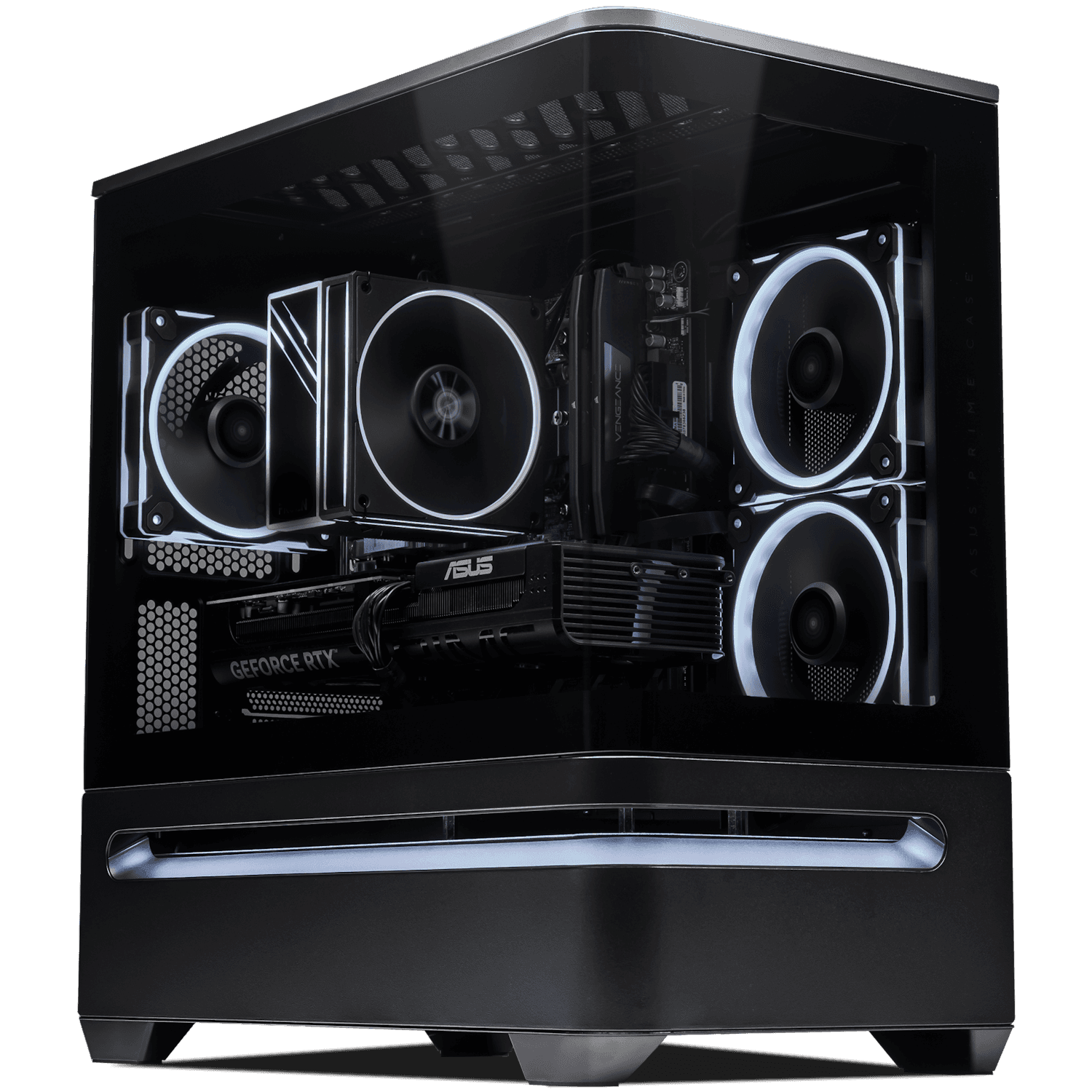 Nanotech Gaming PC, Intel i7-14700KF, ASUS Prime RTX 5060 Ti 16GB GDDR7, 32GB RAM, 1TB NVMe SSD, ASUS AP202 ARGB - thumbnail 1