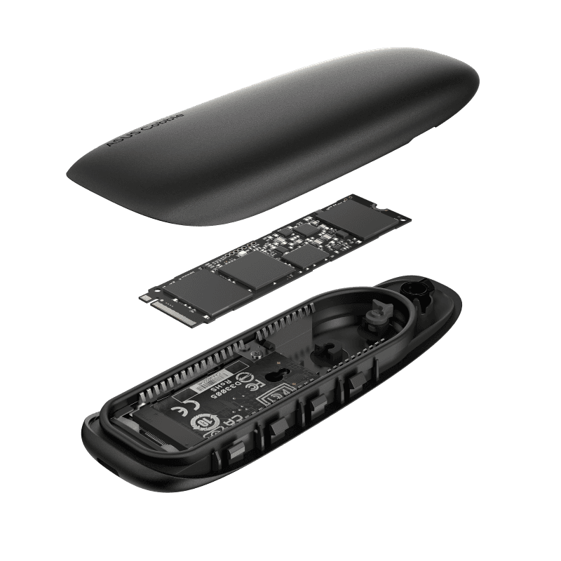 ASUS Cobble USB-C SSD Enclosure, 10Gbps USB3.2 Gen 2X1, Support Up to 4TB Storage, Mac OS, Chrome OS, and Windows | 90DD02R0-M09000 thumbnail 7