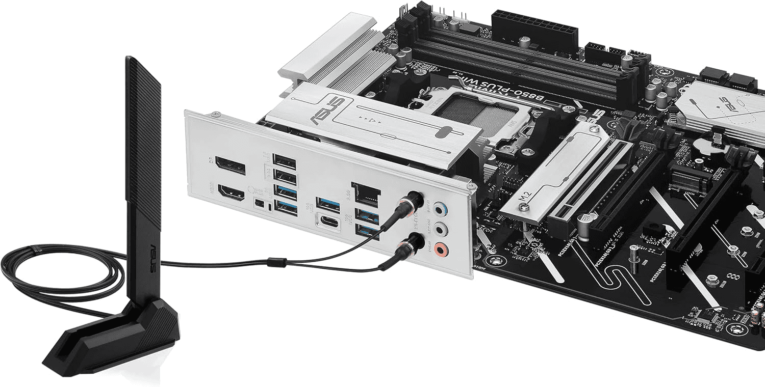 Asus ASUS PRIME B850-PLUS WIFI Motherboard, AMD Socket AM5, Ryzen 9000 Ready, PCIe 5.0, Wi-Fi 6E, 2.5Gb Ethernet, & DDR5 Overclocking (8000+ MT/s) | 90MB1L80-M0EAY0 - thumbnail 5
