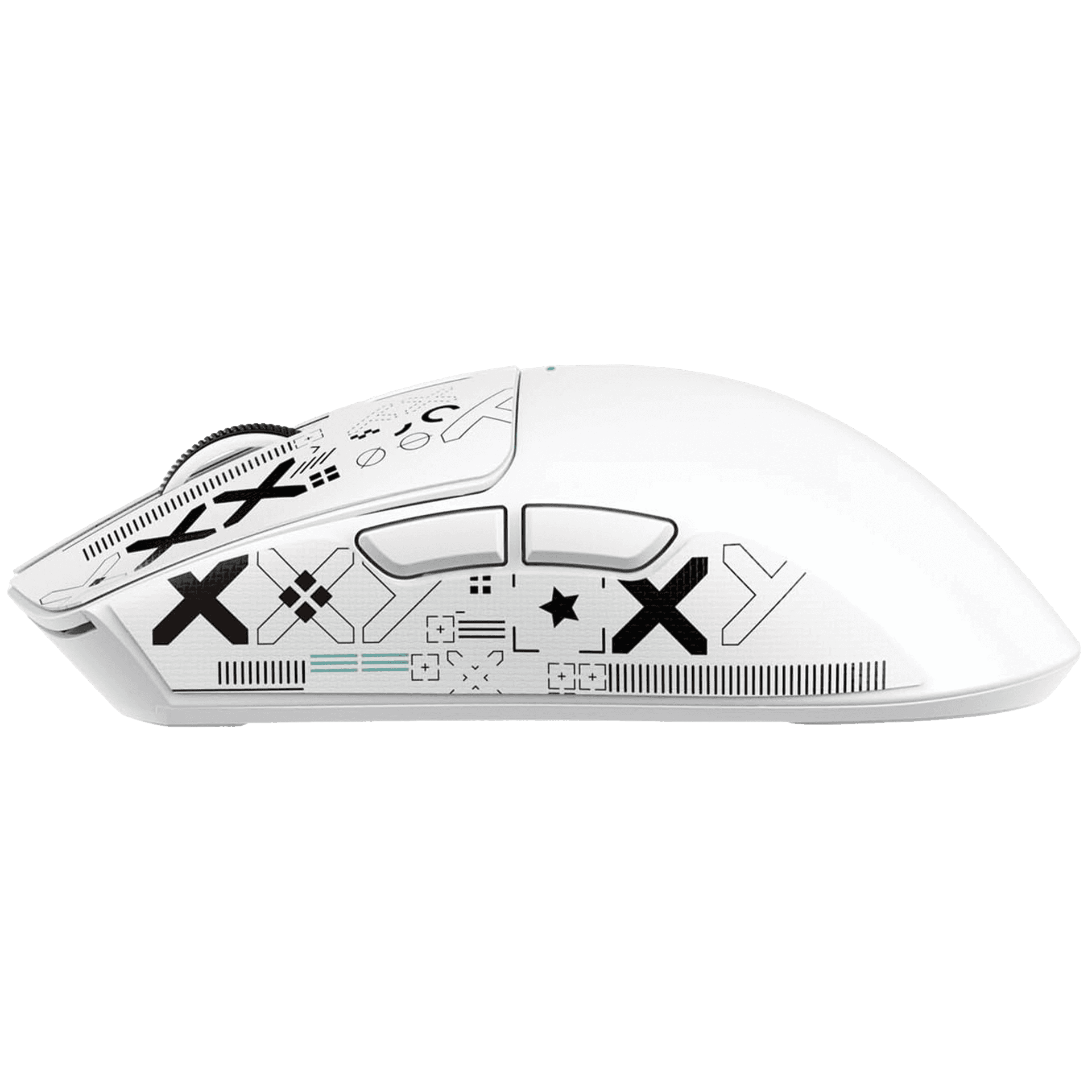 ATTACK SHARK ATTACK SHARK X11 Wireless Gaming Mouse with Charging Dock, 63g Ultra-Lightweight, PixArt PAW3311 Sensor, & Tri-Mode Connectivity, White | X11 - thumbnail 3