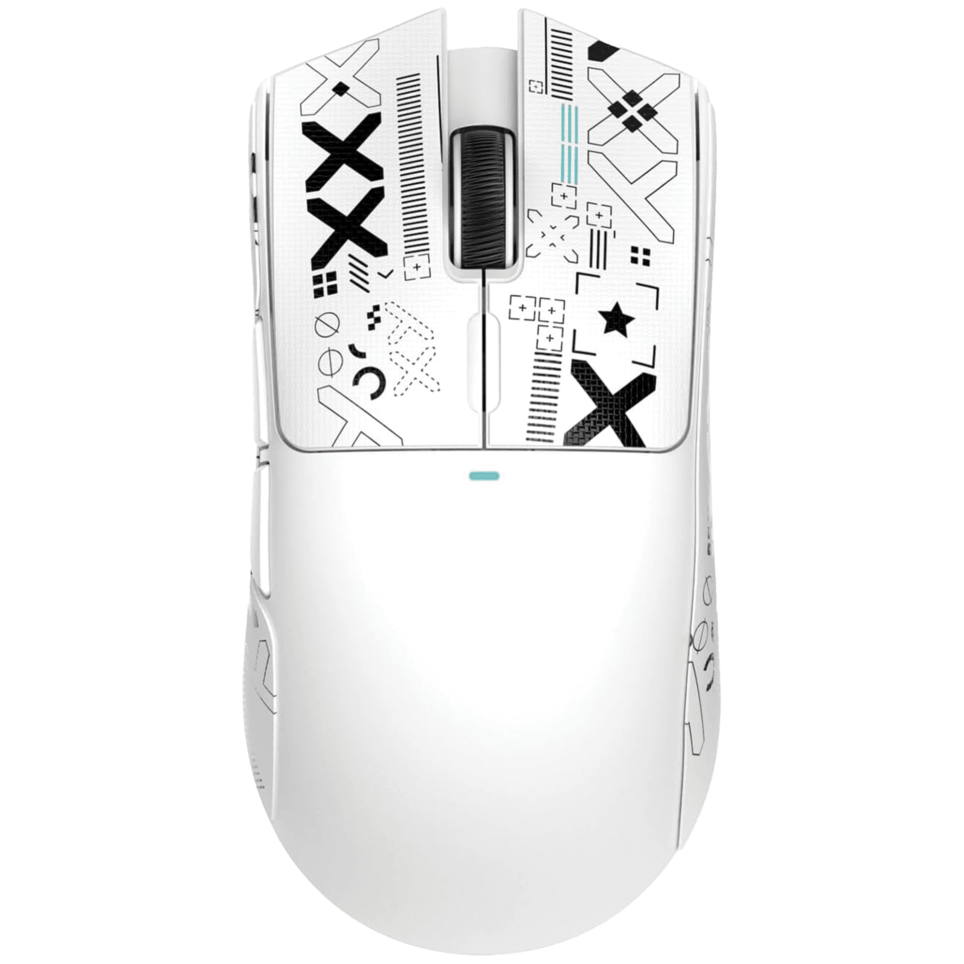 ATTACK SHARK ATTACK SHARK X11 Wireless Gaming Mouse with Charging Dock, 63g Ultra-Lightweight, PixArt PAW3311 Sensor, & Tri-Mode Connectivity, White | X11 - thumbnail 2