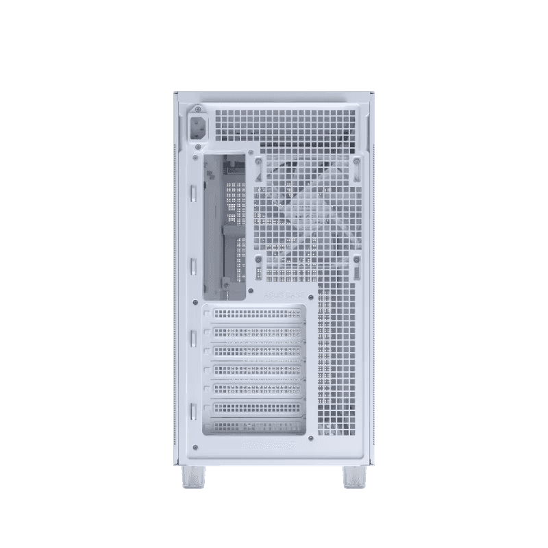 ASUS Prime AP303 - Mesh Panel  Compact 44-liter ATX White Gaming Case, Graphics cards up to 360mm, 360mm radiators, ATX PSUs, Front Panel USB Type-C Support | 90DC00V3-B39000 thumbnail 4