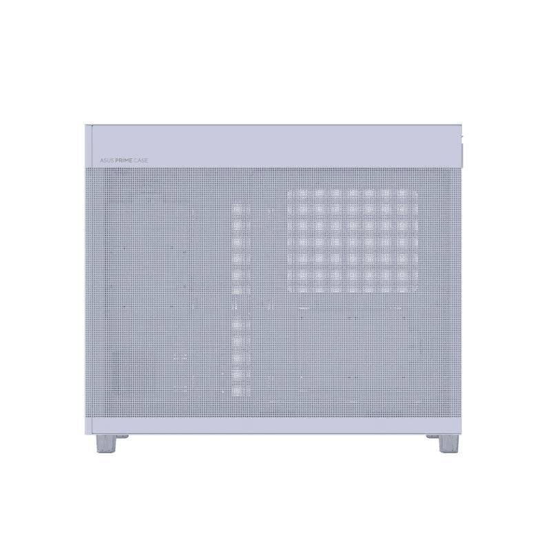 Asus ASUS Prime AP303 Mesh Edition, The Ultimate Compact 45-Liter High-Airflow ATX Chassis, Supporting 360mm GPUs and Radiators, Full-Size ATX PSUs, Front Panel USB Type-C Connectivity, AP303/WT/MESH, White | 90DC00V3-B39000 - thumbnail 5
