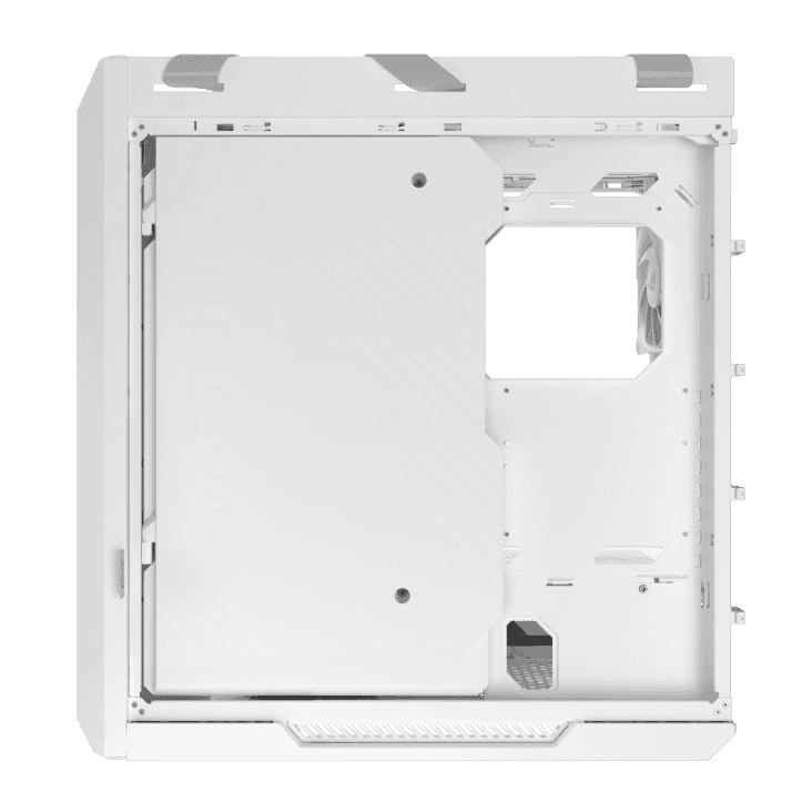Asus ASUS ROG Strix Helios II EATX White mid-tower Gaming Case, with Dual Tempered Glass Side Panels, Pre-installed 4x 140mm Fans, Aluminum Frame, Supports up to 450mm GPU, upto 420mm Radiator, Advanced I/O panel | 90DC00W3-B39000 - thumbnail 10
