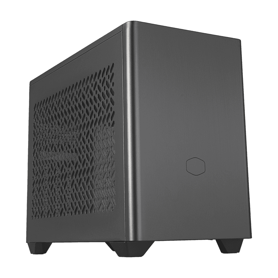 Cooler Master Cooler Master MasterBox NR200P V2 Mini-ITX Black Computer Case, Tempered Glass, 1x Pre-installed Fan, Supports upto Motherboard Mini-ITX, Radiator 280mm, Power Supply SFX-L, Type C, USB 3.2 Gen 1 |  NR200PV2-KCNN-S00 - thumbnail 1