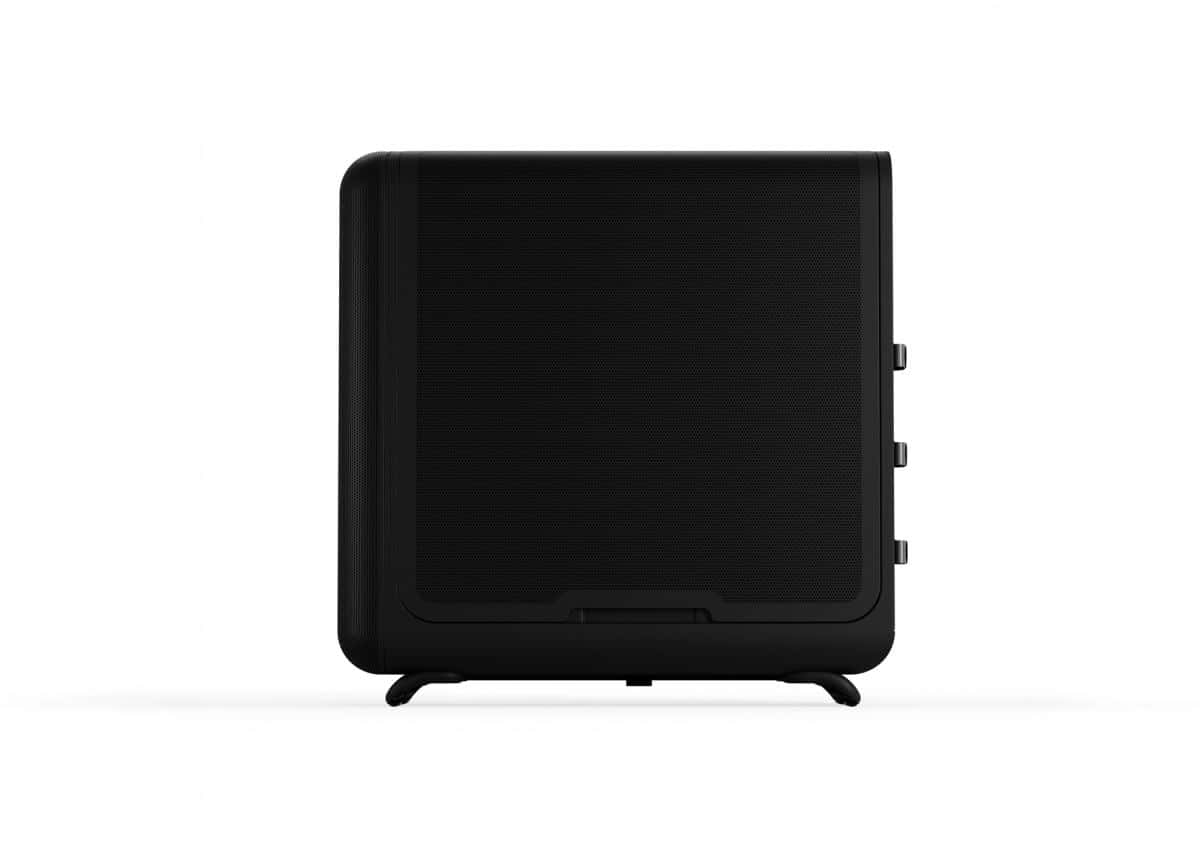 HYTE Hyte X50 Air Mid-Tower Case, Pitch Black, Max Airflow Micro-Mesh Design, Cold-Floor GPU Cooling, E-ATX Support | CS-HYTE-X50A-BB - thumbnail 6