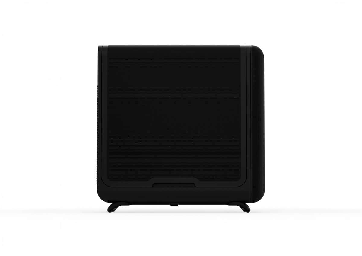 HYTE Hyte X50 Air Mid-Tower Case, Pitch Black, Max Airflow Micro-Mesh Design, Cold-Floor GPU Cooling, E-ATX Support | CS-HYTE-X50A-BB - thumbnail 4