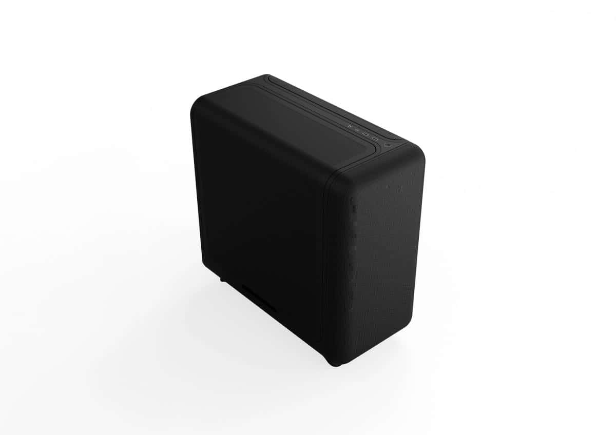 Hyte X50 Air Mid-Tower Case, Pitch Black, Max Airflow Micro-Mesh Design, Cold-Floor GPU Cooling, E-ATX Support | CS-HYTE-X50A-BB thumbnail 5