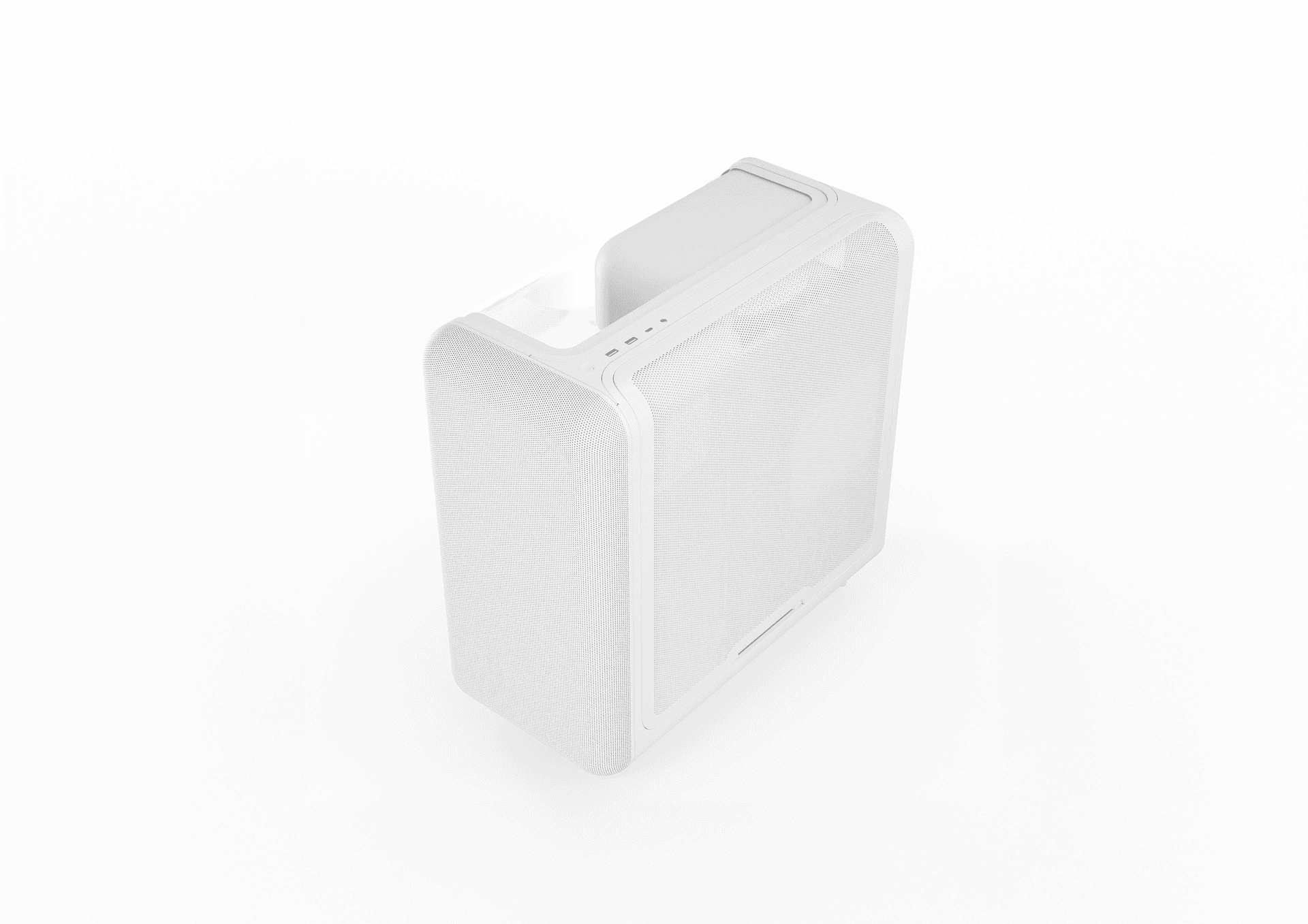 HYTE Hyte X50 Mid-Tower Case, Snow White, 63L Volume, Laminated Acoustic Glass Panel, Dual 360mm Radiator Support | CS-HYTE-X50G-WW - thumbnail 6