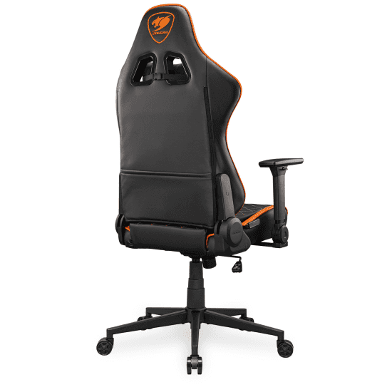 Cougar Armor One V2 Gaming Chair, PVC Leather, 4D Folding Armrests, Hidden securing strap for the lumbar pillow, 120 kg Weight Support | 3MA2FORB.0001 thumbnail 4