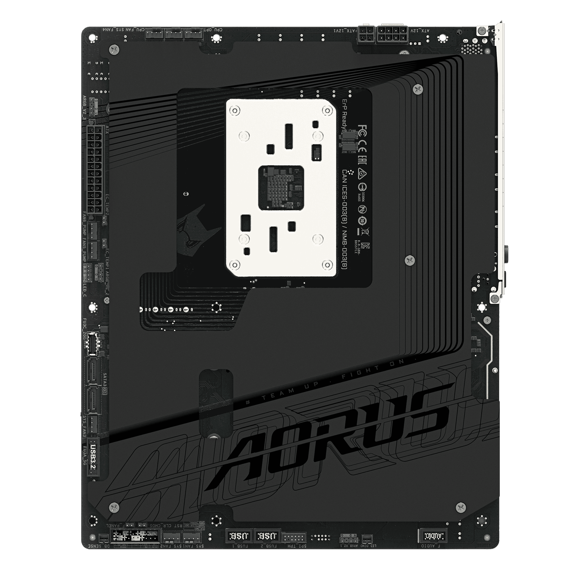 Gigabyte GIGABYTE B850 AORUS STEALTH AMD AM5 ATX Motherboard, DDR5, PCIe 5.0, Wi-Fi 7, Hidden Connector Design - thumbnail 5