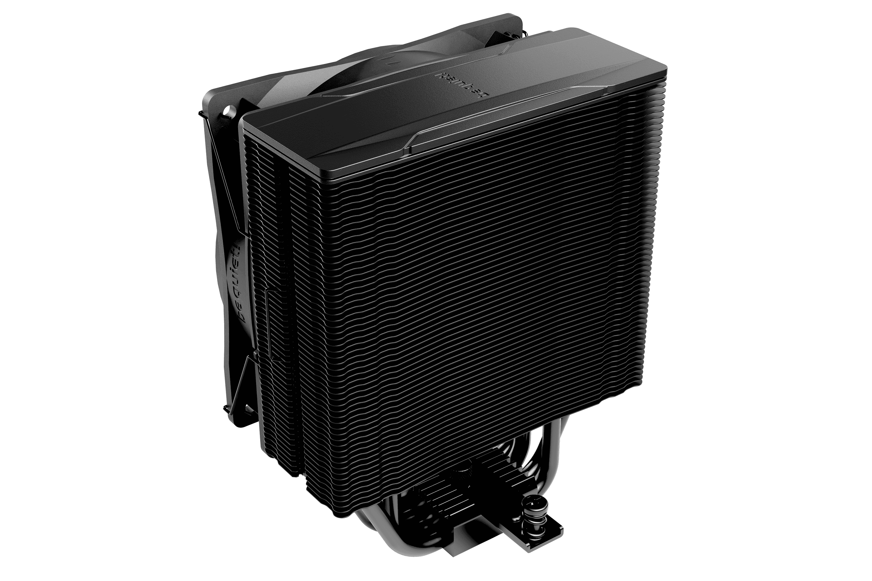 be quiet! Pure Rock 3 Black CPU Air Cooler | 4 High Performance 6mm Heat Pipes with HDT Technology | 120mm PWM Fan | AMD:AM4 AM5/Intel LGA 1700/1150/1151/1200 | Black | BK039 BK039 thumbnail 3
