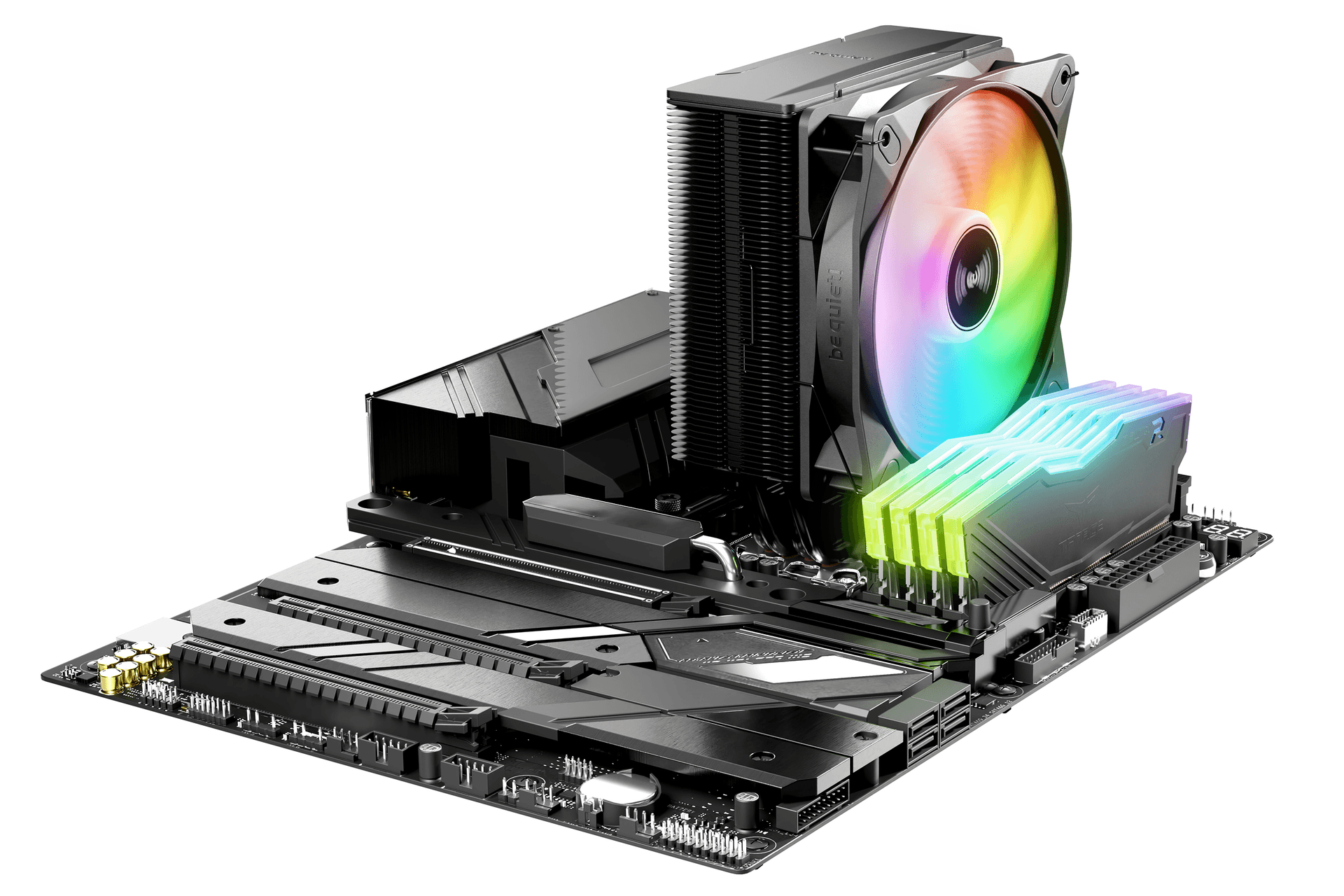 Be quiet! be quiet PURE ROCK 3 LX Black Air Cooler,  Light Wings LX 120mm PWM fan, Rifle Bearing, 4-pole fan motor | BK040 - thumbnail 6
