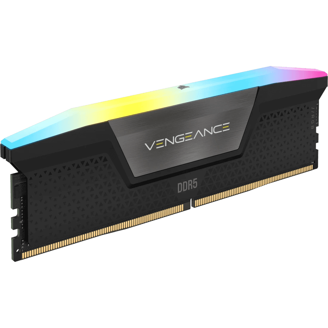 Corsair VENGEANCE RGB 64GB (2x32GB) DDR5 DRAM 6400MT/s CL42 Intel XMP Memory Kit, Black | CMH64GX5M2B6400C42 thumbnail 4
