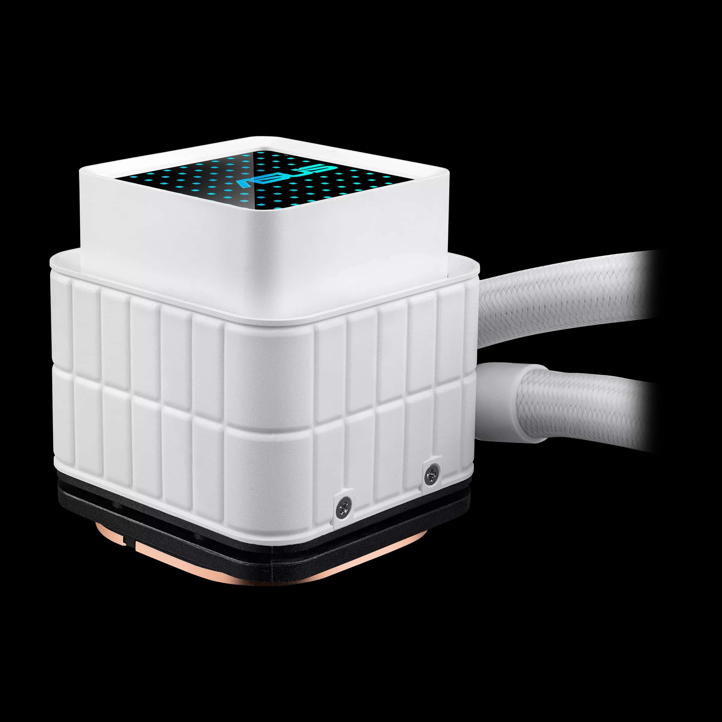 ASUS Prime LC 360 ARGB White Edition Liquid CPU Cooler, 360mm Radiator, 2200 RPM Fan Speed, 75.7 CFM Airflow, 400mm Sleeved Rubber | 90RC0102-B0EAY0 thumbnail 3