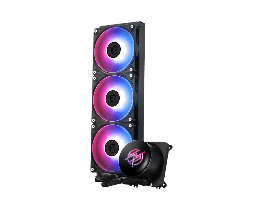 MSI MSI MPG CORELIQUID P13 360mm AIO Liquid CPU Cooler, 2.1” IPS Display, ARGB Gen2, CycloBlade Fans, LGA 1851 & AM5 Ready | 306-7ZWGA11-L80 - thumbnail 2