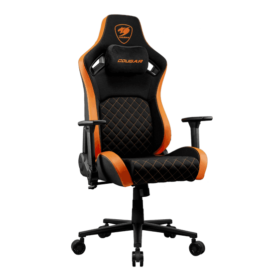 Cougar Defensor F Gaming Chair, Woven Fabric, 4D Folding Armrests, Backrest Pocket, Piston Lift Height Adjustment | 3MDFFORB.0001 thumbnail 6