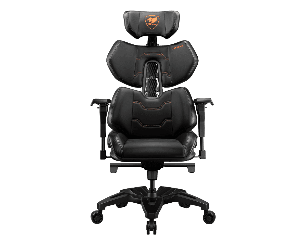 Cougar COUGAR Terminator Gaming Chair, Hyper-Dura Leatherette, 4D Armrests, 150° Recline, PAFRP Frame, Max Size Ergonomic High-Back Design | 3MTERNXB.0001 - thumbnail 1