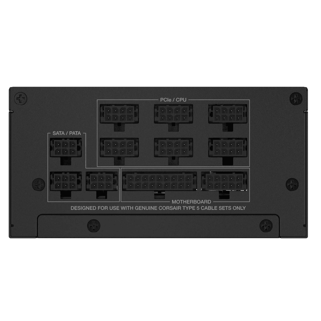 Corsair CORSAIR SF1000 80 PLUS Platinum SFX Power Supply, 1000W Fully Modular, ATX 3.1 & PCIe 5.1 Ready, Type-5 Cables, Black | CP-9020257-UK - thumbnail 3