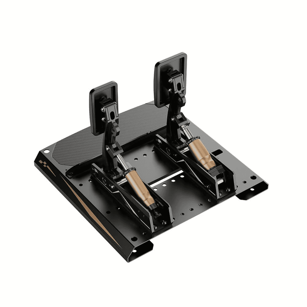 MOZA MOZA MRS066 CRP2 Load Cell Pedals Throttle & Brake Set, 200kg Load Cell, Aerospace Aluminum & Carbon Fiber, 15-Bit Precision - thumbnail 6