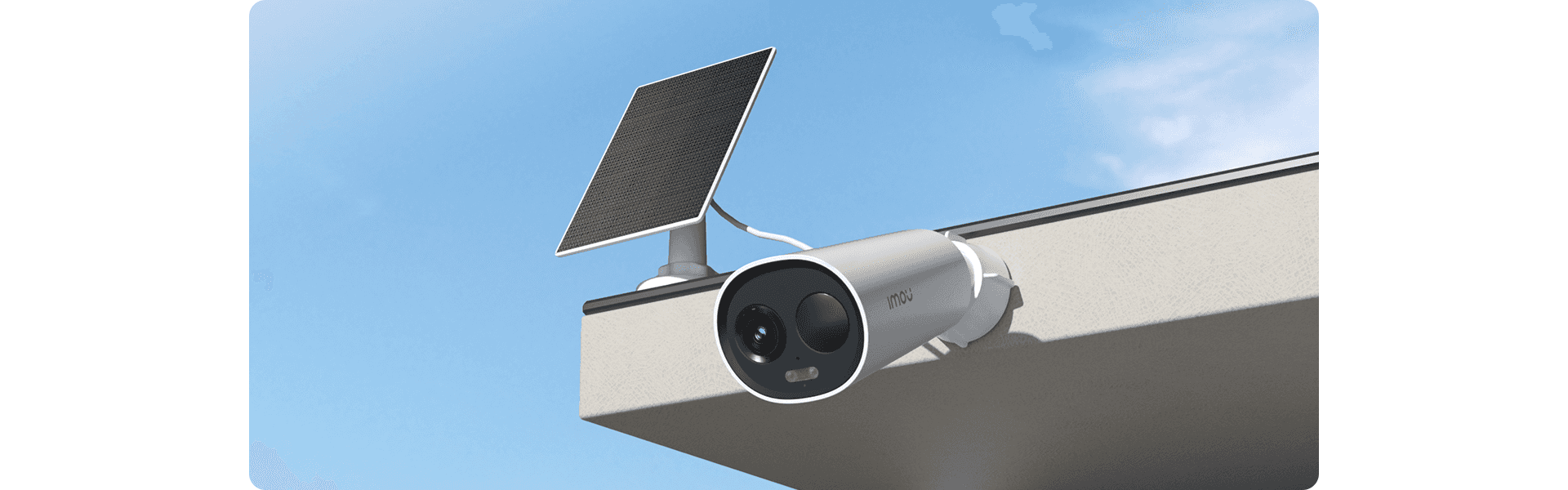 IMOU IMOU IPC-K9DCP-3T0WE Cell 3C 3MP Solar Battery Camera Kit, 2K QHD, Wire-Free Outdoor Security, Smart Full-Color Night Vision, IP66 Weatherproof - thumbnail 2