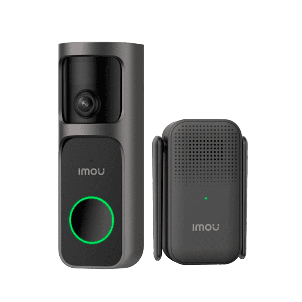 IMOU IMOU DB-3EP-4M0W/DS3 Doorbell 3 Kit, 4MP QHD Video Doorbell, True 360° Panoramic View, AI Human & Package Detection, Includes Chime - thumbnail 1
