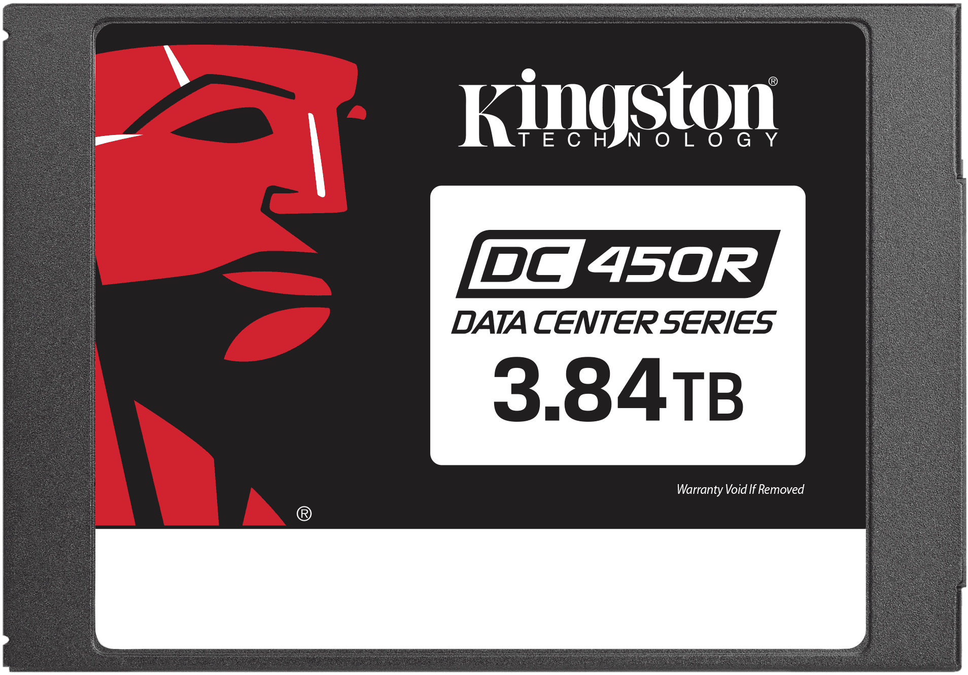 Kingston Kingston DC450R 3.84 TB SATA 6 Gb/s 2.5" Enterprise SSD, Up to 560MB/s Read, For Read-Centric Workloads,  3D TLC NAND, 2M Hours MTBF, 525MB/s Write Speed,XTS-AES 256-bit Encryption | SEDC450R/3840G - thumbnail 1
