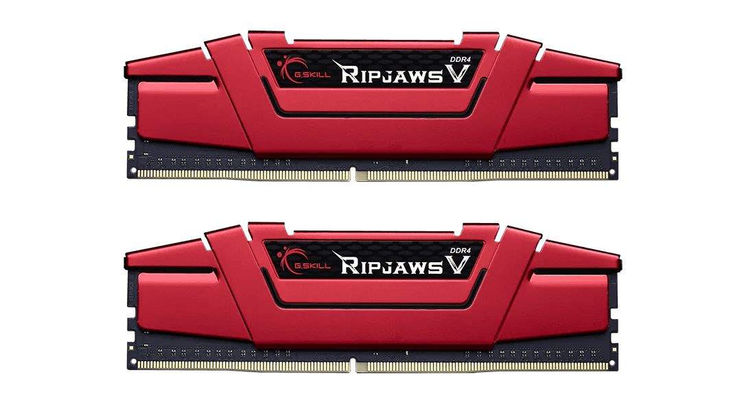 G.SKILL G Skill Ripjaws V 32GB (2x16GB) DDR4 3200MTs Memory Kit (RAM),  CL15-15-15-35 1.35V  | F4-3200C15D-32GVR - thumbnail 3