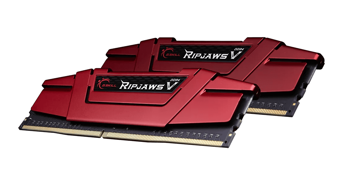 G.SKILL G Skill Ripjaws V 32GB (2x16GB) DDR4 3200MTs Memory Kit (RAM),  CL15-15-15-35 1.35V  | F4-3200C15D-32GVR - thumbnail 1