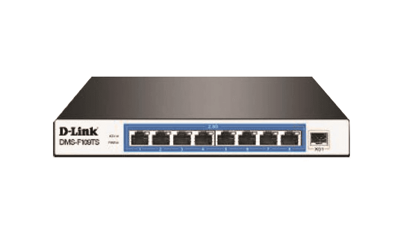 D-link D-Link DMS-F109TS 8 Port Multi-Gigabit Switch, 8-Port 2.5G Ethernet + 1-Port 10G SFP+ Uplink, 60Gbps Switching Capacity, 6kV Surge Protection - thumbnail 1