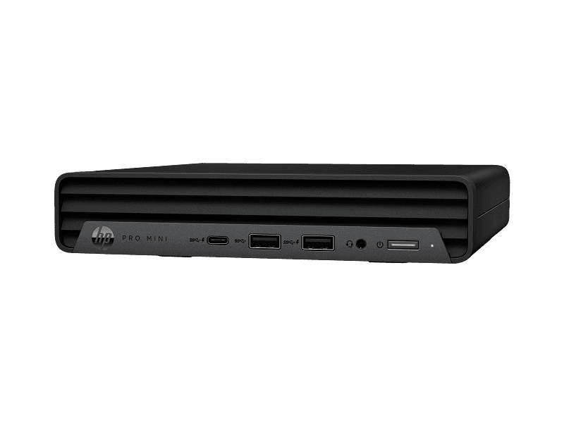 HP Pro Mini 400 G9 Desktop PC,  Intel Core i7-14700T up to 5.0 GHz, Intel UHD Graphics 770, 8 GB DDR5-4800 MHz RAM (1 x 8 GB), 512 GB PCIe NVMe,  Intel Wi-Fi 6E, Free DOS  |  937Q9EA#BH5 thumbnail 1