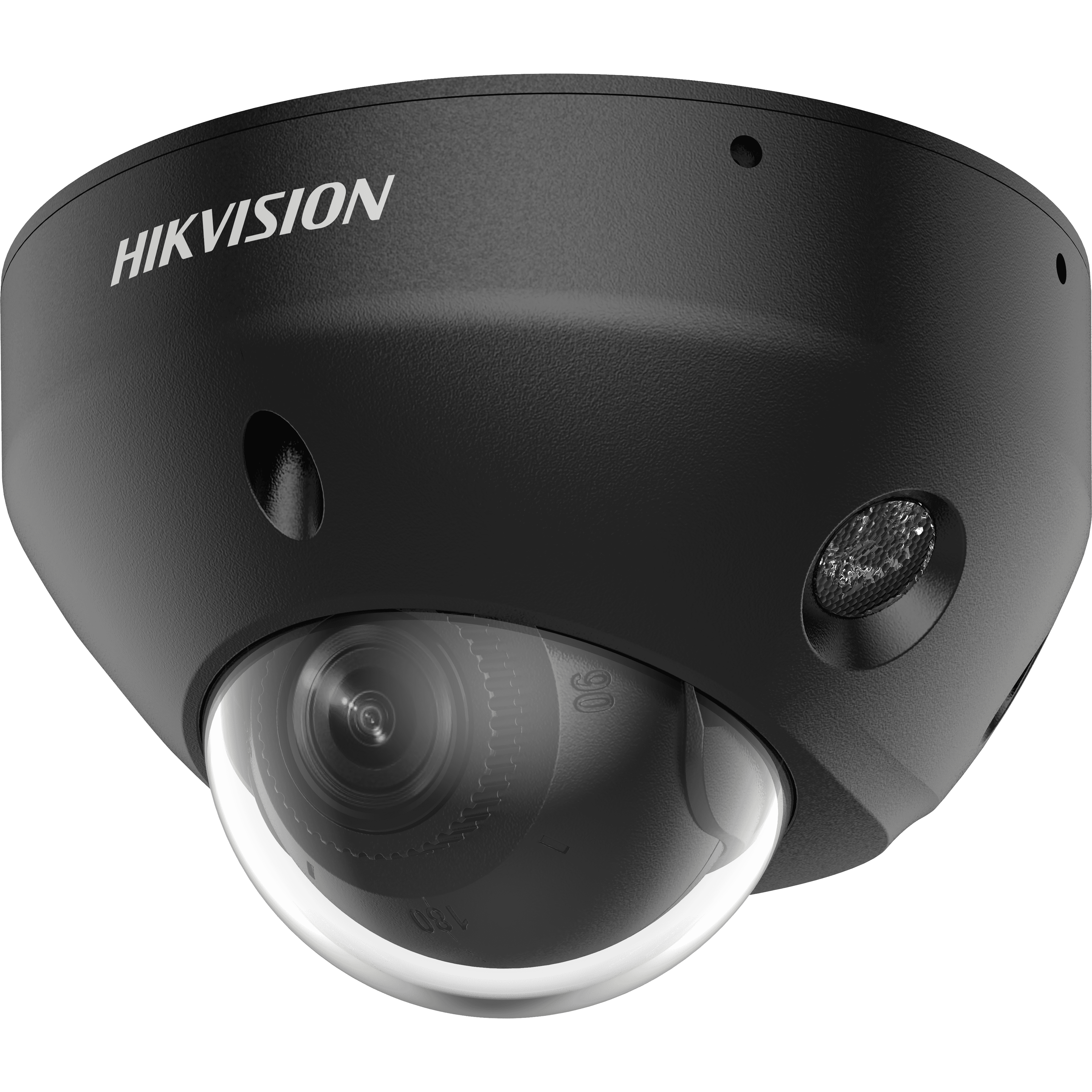 Hikvision DS-2CD2583G2-LIS2U(2.8mm) 8 MP Acusense Smart Hybrid Light Fixed Black Mini Dome Network Camera, Built-in Microphone, IK08, IP67 thumbnail 3