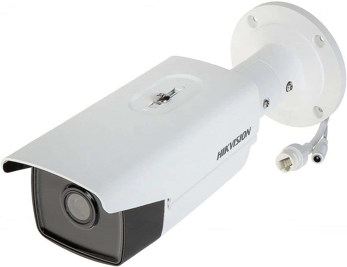 HIKVISION Hikvision 4 MP ip camera  AcuSense Fixed Bullet Network ip  Camera, 2.8mm Lens, H.265+ Compression,  Up to 6 channels, Built-in microSD, up to 512 GB, RJ45 Ethernet,  Line crossing detection, intrusion detection, White | DS-2CD2T43G2-4I - thumbnail 3