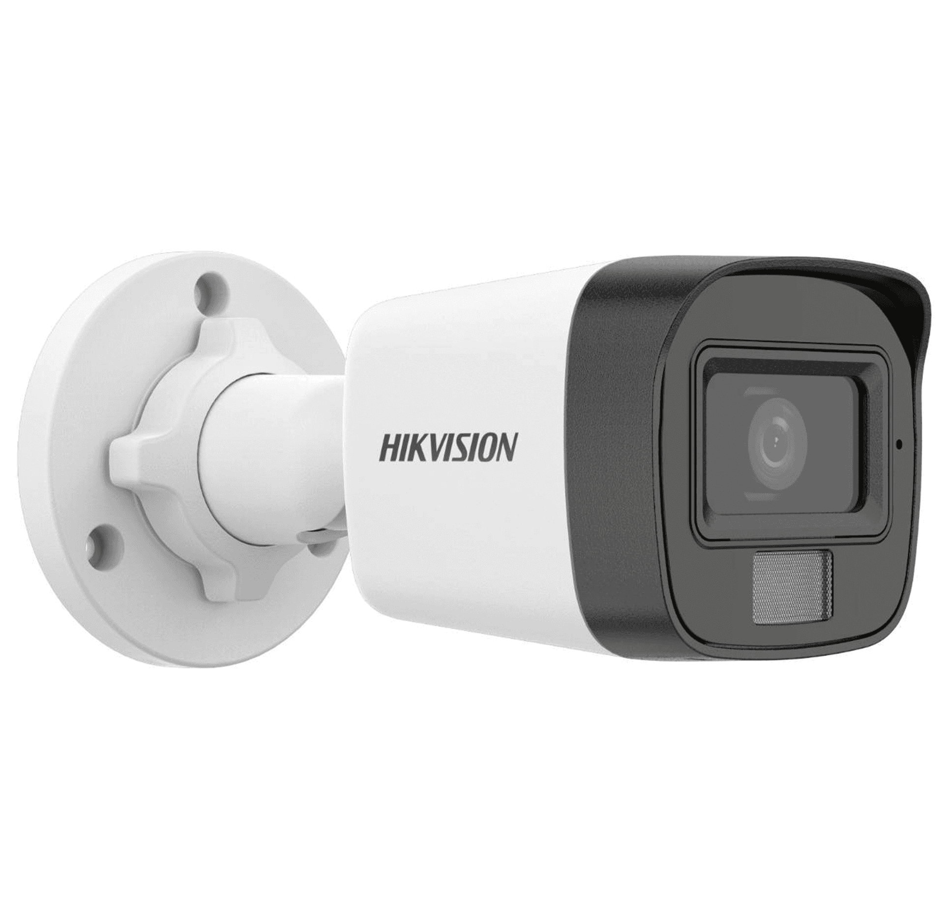 HIKVISION Hikvision DS-2CE16D0T-LPFS 2MP Smart Hybrid Light Audio Fixed Bullet Camera, 1080p, 2.8mm Lens, 25m IR, 20m White Light, Built-in Mic, IP67 Weatherproof | DS-2CE16D0T-LPFS - thumbnail 1