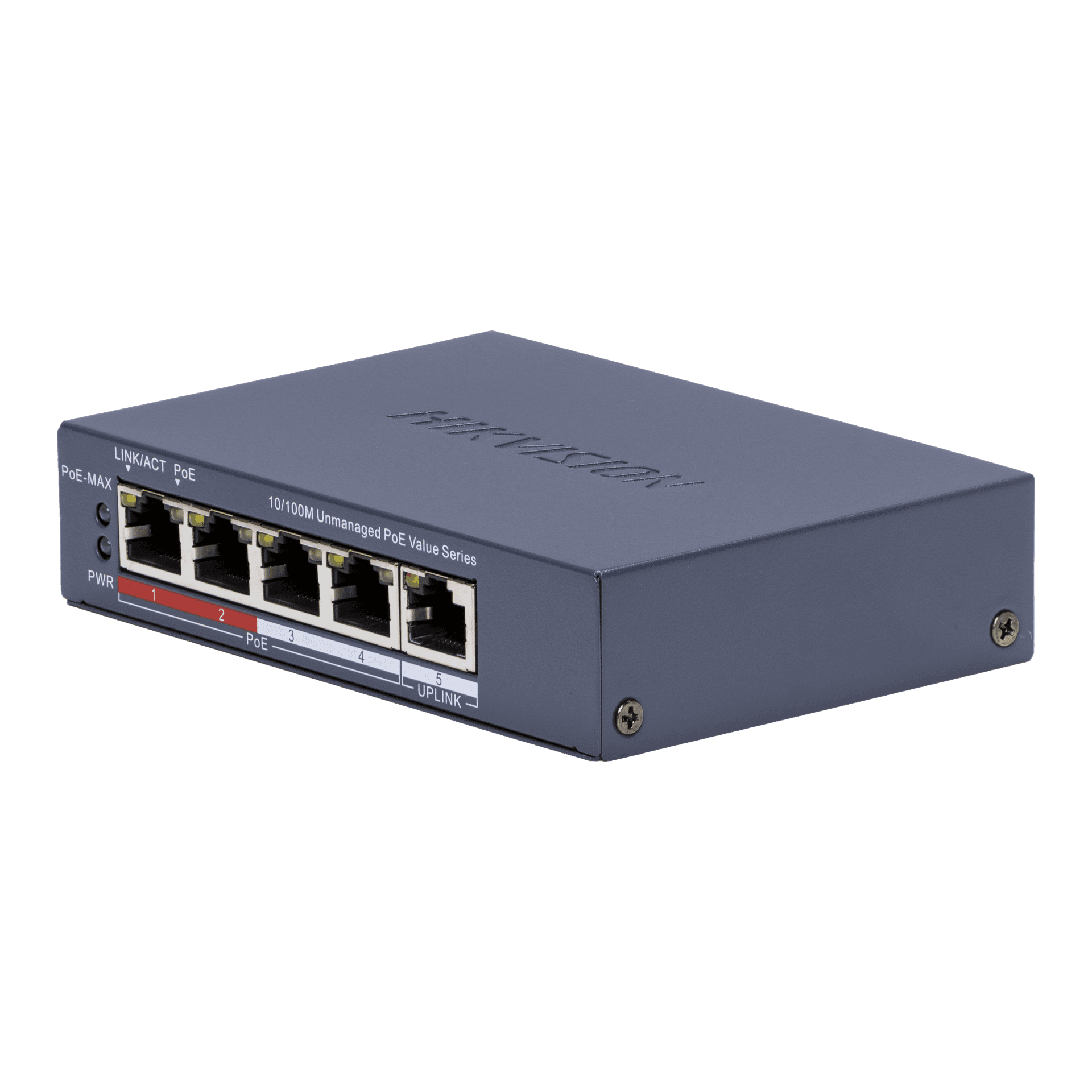 HIKVISION Hikvision DS-3E0105P-E/M(C) 4 Port Fast Ethernet Unmanaged POE Switch - thumbnail 6