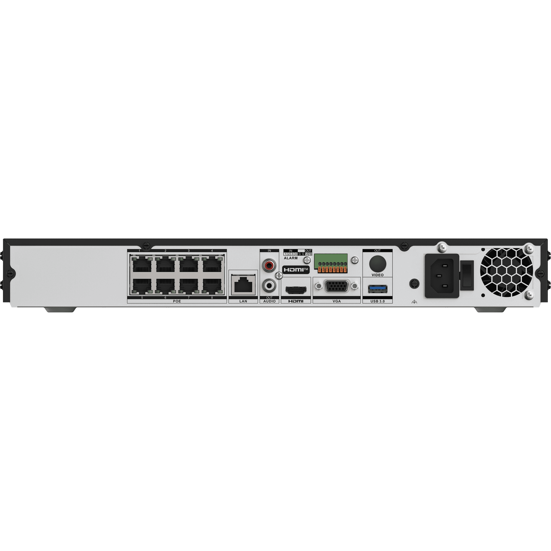 HIKVISION Hikvision DS-7608NXI-I2/8P/VPro 8-Channel POE NVR, AI VPro Series, AcuSeek & AcuSearch, 8 PoE Ports, 4K HDMI Output, 2x SATA Bay - thumbnail 5