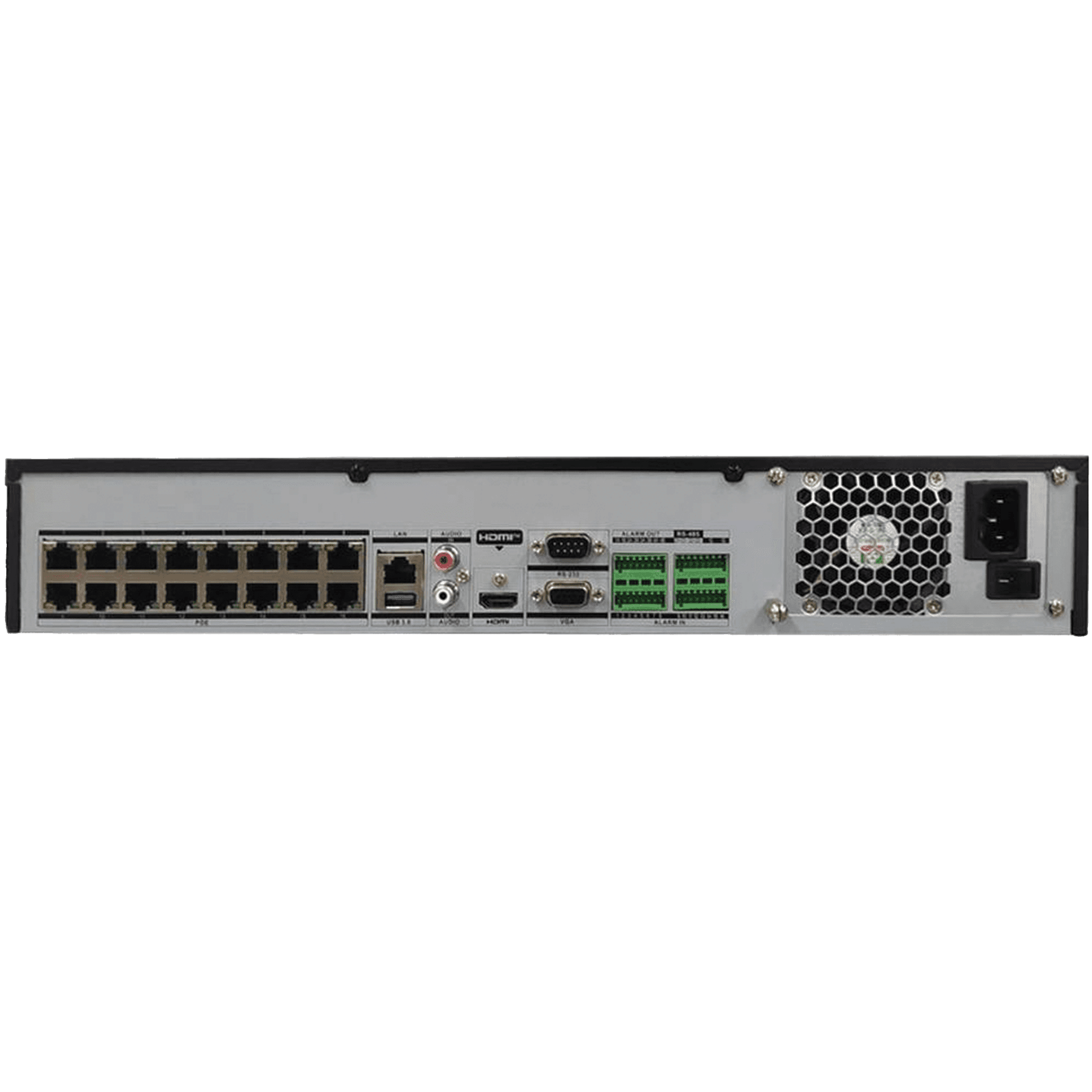 HIKVISION Hikvision 32 CHANEEL NVR WITH 16 PORT POE  model DS-7732NXI-K4/16P   (16 chanel only poe) - thumbnail 2