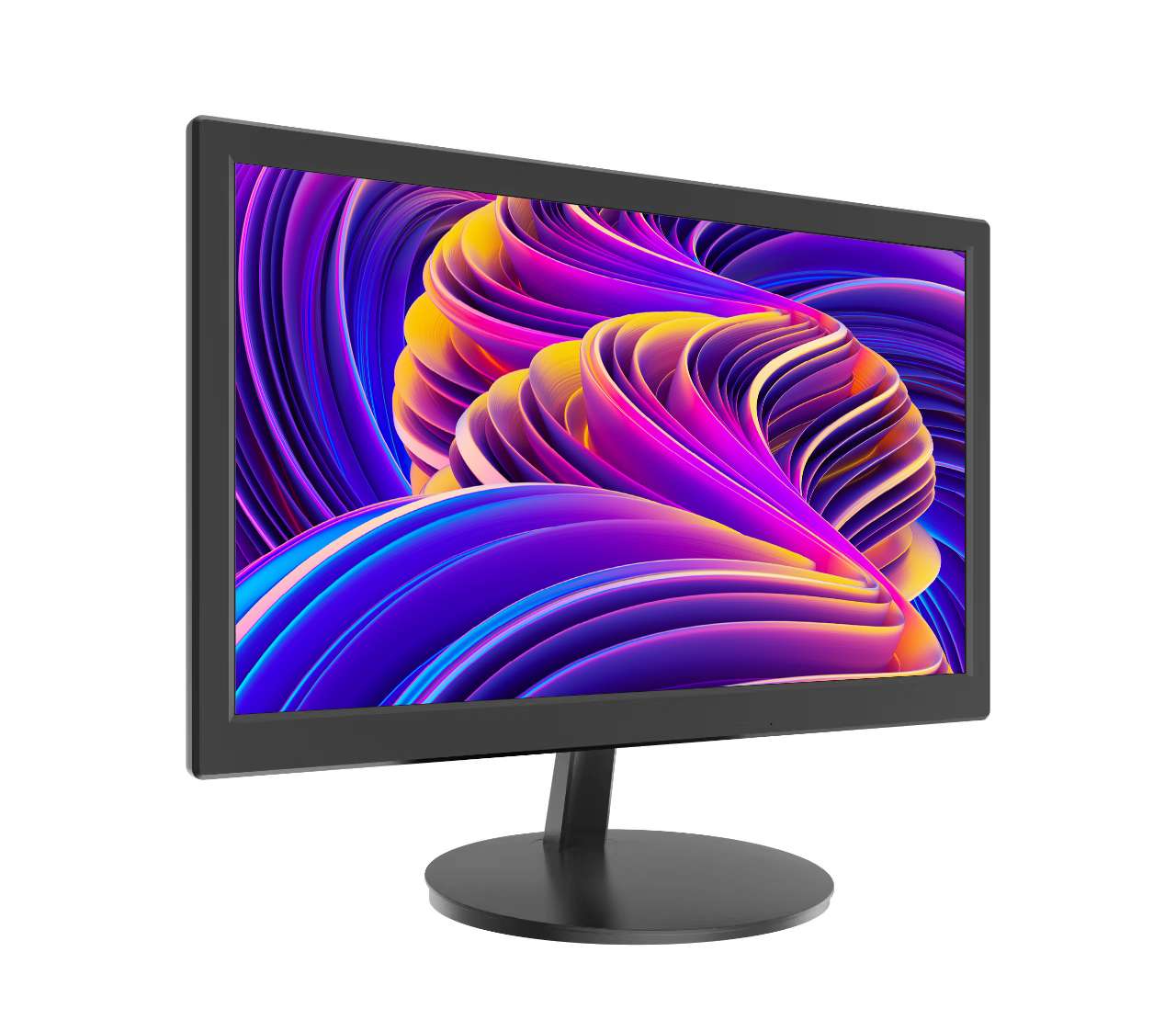 HIKVISION Hikvision DS-D5019S0-1P0 18.5 inch HD Borderless Monitor, 178° ultra-wide view screen, 3D noise reduction, Low blue light Design for eye care,  HDMI & VGA - thumbnail 3