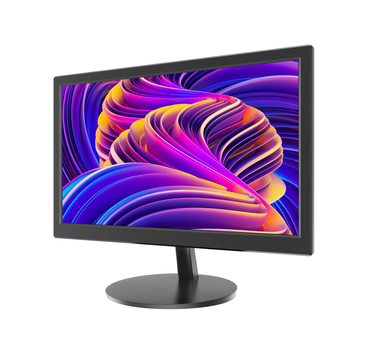 HIKVISION Hikvision DS-D5019S0-1P0 18.5 inch HD Borderless Monitor, 178° ultra-wide view screen, 3D noise reduction, Low blue light Design for eye care,  HDMI & VGA - thumbnail 2