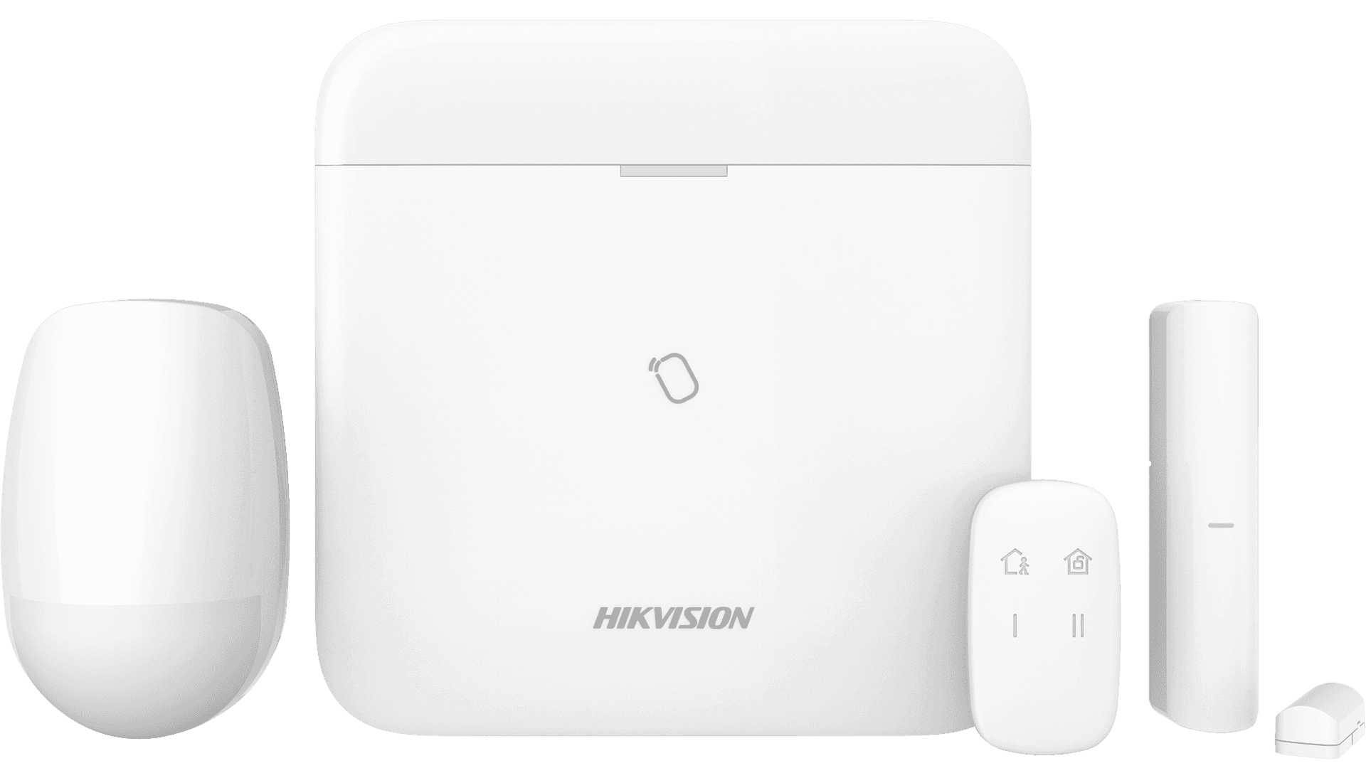HIKVISION Hikvision AX PRO 96-Zone Wireless Security Alarm Kit (868MHz) – DS-PWA96-Kit-WE, Includes Hub, PIR, Door Contact & Keyfob | DS-PWA96-Kit-WE - thumbnail 1