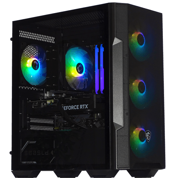 Nanotech Gaming Budget PC: Core i5-14400F, RTX 5060 8GB, 32GB DDR5, 1TB NVMe, 650W - thumbnail 1