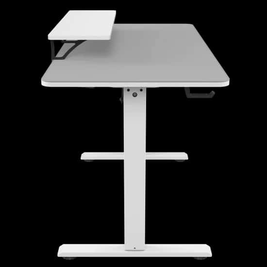 Cougar E-STAR 120 Electric White Gaming Desk, 1200 x 600 x 15 mm, Full Desk Mouse Pad, Shields for Transmission Shaft and Motor, Removable Monitor Stand, Cable Tray for Easy Management, Headset Hook  | 3MSTA1WW.0002 thumbnail 6