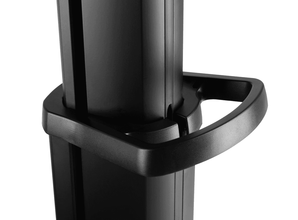 Enhancing Quality EQ TM 70-120 Mobile TV Cart, Fits 70"–120" Interactive Displays, Heavy-Duty Aluminum Stand, 140kg Capacity, Tilt & Height Adjustable - thumbnail 7