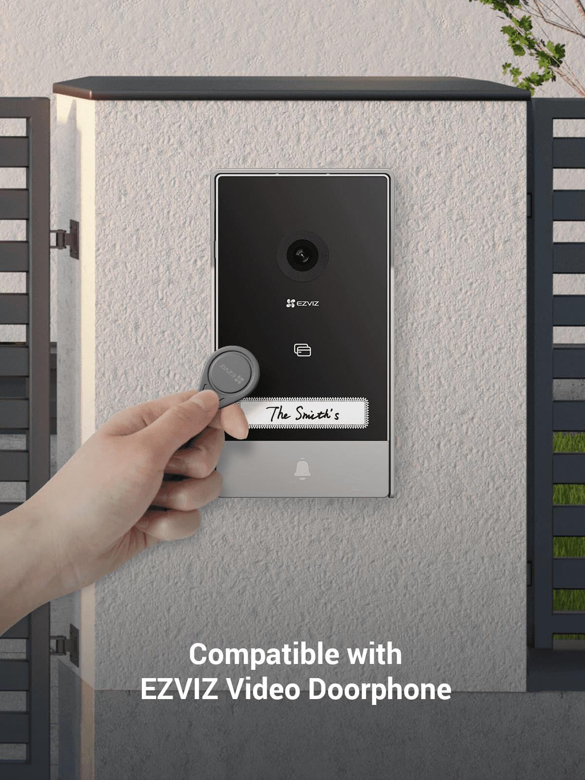EZVIZ EZVIZ 4-Pack Proximity Card RFID  (Key Tags), Anti-Copying, For EZVIZ Smart Locks & Doorphones | CS-DL-IC-CPU-R200 - thumbnail 3