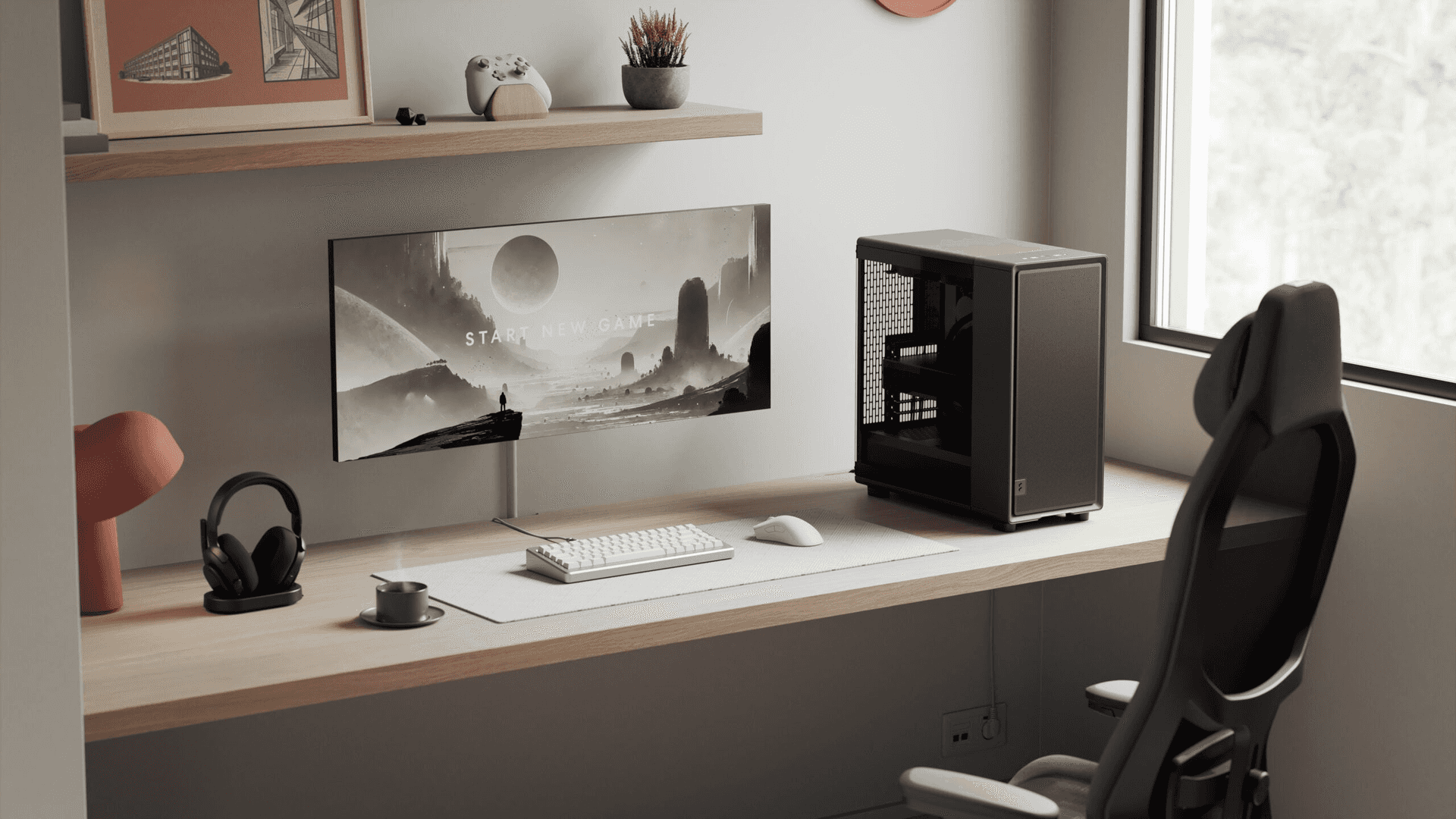 Nanotech AI & Creative Workstation, Intel Core i9-14900KS, NVIDIA RTX 2000 PRO 16GB Blackwell, 96GB DDR5, 4TB Gen5 SSD, 1200W Platinum, Fractal Epoch Black - thumbnail 5