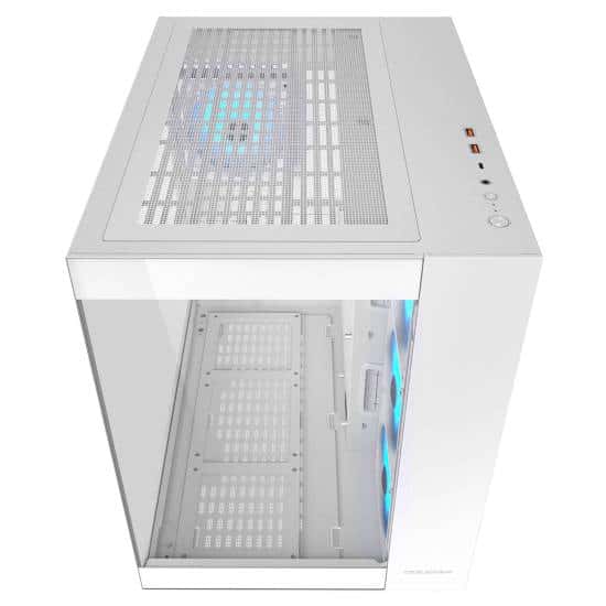 Cougar FV150 RGB Mid Tower ATX Computer Case, 4x Pre-installed Fans, Supports Motherboard Upto Max. ATX, Cooler Upto 360mm, GPU Upto 400mm, White | 385KA10.0002 thumbnail 9