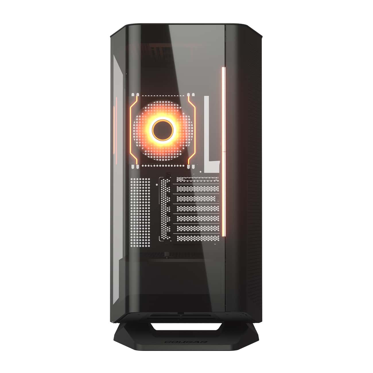 Cougar FV270 RGB Mid Tower Case, 4x Pre-installed Fans. Supports E-ATX Motherboard, 360mm Radiator, 420mm GPUs |  3858M60.0005 thumbnail 3