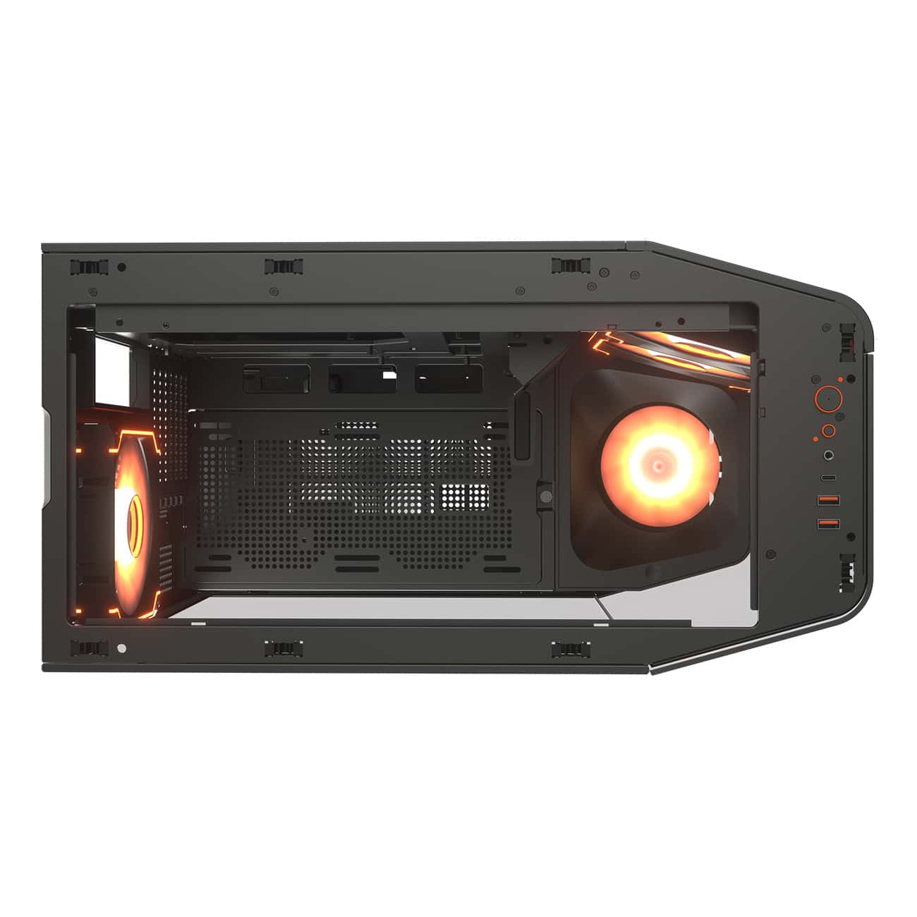 Cougar FV270 RGB Mid Tower Case, 4x Pre-installed Fans. Supports E-ATX Motherboard, 360mm Radiator, 420mm GPUs |  3858M60.0005 thumbnail 8